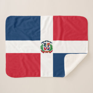 Vlag van de Dominicaanse Republiek Sherpa Deken