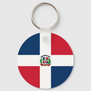 Vlag van de Dominicaanse Republiek Sleutelhanger