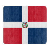 Vlag van de Dominicaanse Republiek Snijplank (Voorkant)