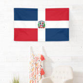 Vlag van de Dominicaanse Republiek Spandoek (Insitu)