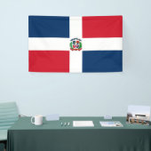 Vlag van de Dominicaanse Republiek Spandoek (Beurs)