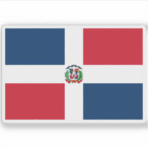 Vlag van de Dominicaanse Republiek