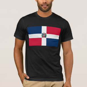 Vlag van de Dominicaanse Republiek T-shirt