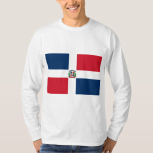 Vlag van de Dominicaanse Republiek T-shirt