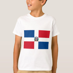 Vlag van de Dominicaanse Republiek T-shirt