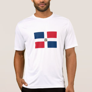 Vlag van de Dominicaanse Republiek T-shirt