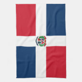 Vlag van de Dominicaanse Republiek Theedoek (Verticaal)