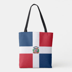 Vlag van de Dominicaanse Republiek Tote Bag