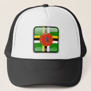 Vlag van de Dominicaanse Republiek Trucker Pet