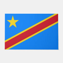 Vlag van de DRC (Democratische Republiek Congo)