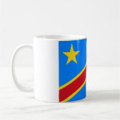 Vlag van de DRC (Democratische Republiek Congo) Koffiemok (Links)