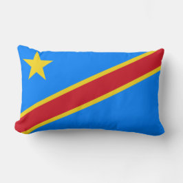 Vlag van de DRC (Democratische Republiek Congo) Kussen