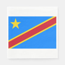 Vlag van de DRC (Democratische Republiek Congo)