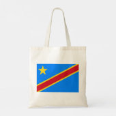 Vlag van de DRC (Democratische Republiek Congo) Tote Bag (Achterkant)