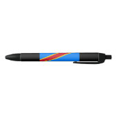 Vlag van de DRC (Democratische Republiek Congo) Zwarte Inkt Pen (Bodem)