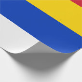 Vlag van de Druzen Religie Cadeaupapier (Hoek)