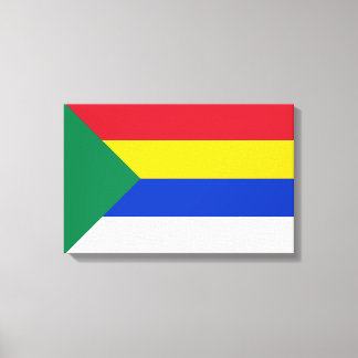 Vlag van de Druzen Religie Canvas Afdruk