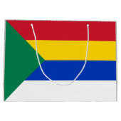 Vlag van de Druzen Religie Groot Cadeauzakje (Achterkant)