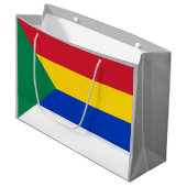 Vlag van de Druzen Religie Groot Cadeauzakje (Voorkant Gekanteld)