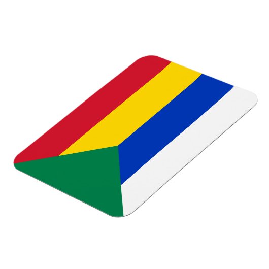 Vlag van de Druzen Religie Magneet (Linkerzijde)