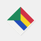 Vlag van de Druzen Religie Servet (Hoek)