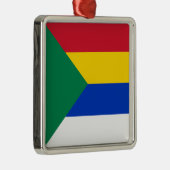 Vlag van de Druzen Religieus Geloof Metalen Ornament (Rechts)