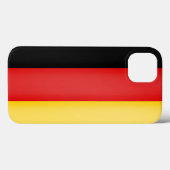 Vlag van de Duitse Schwarz Rot Gold Patriotic Colo Case-Mate iPhone Case (Achterkant (horizontaal))