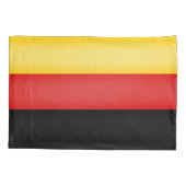 Vlag van de Duitse Schwarz Rot Gold Patriotic Colo Kussensloop (Achterkant)