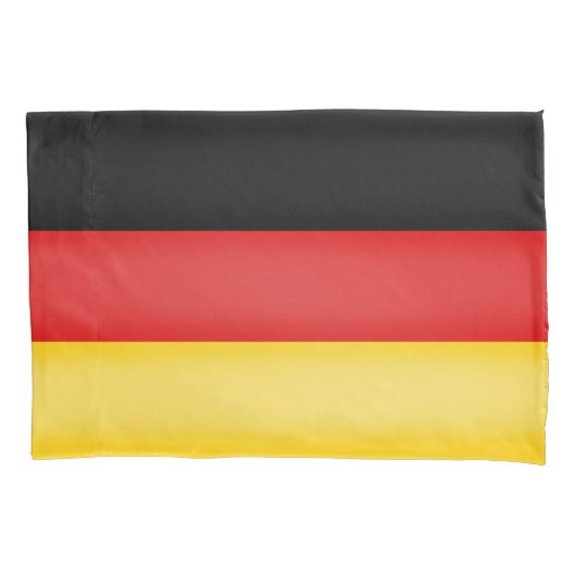 Vlag van de Duitse Schwarz Rot Gold Patriotic Colo Kussensloop (Voorkant)