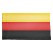 Vlag van de Duitse Schwarz Rot Gold Patriotic Colo Kussensloop (Achterkant)