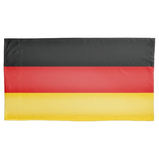 Vlag van de Duitse Schwarz Rot Gold Patriotic Colo Kussensloop (Voorkant)