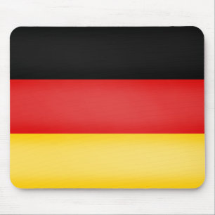 Vlag van de Duitse Schwarz Rot Gold Patriotic Colo Muismat