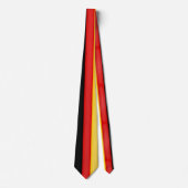 Vlag van de Duitse Schwarz Rot Gold Patriotic Colo Stropdas (Voorkant)