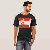 Vlag van de eerste Servische opstand (1807) T-shirt (Voorkant volledig)