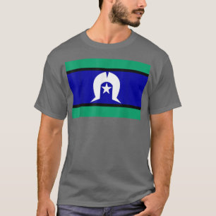 Vlag van de eilandbewoners van de Straat van Torre T-shirt