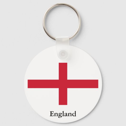 Vlag van de Engelse Sleutelhanger (Voorkant)