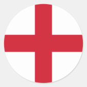 Vlag van de Engelse Sticker (Voorkant)