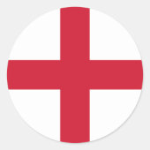 Vlag van de Engelse Sticker (Voorkant)