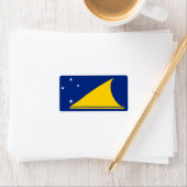 Vlag van de etiketten van Tokelau (Insitu)