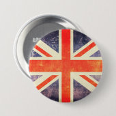 vlag van de EU-vlag Ronde Button 7,6 Cm (Voorkant /achterkant)