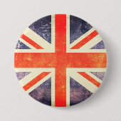  vlag van de EU-vlag Ronde Button 7,6 Cm (Voorkant)