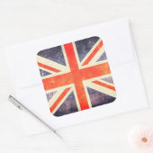  vlag van de EU-vlag Vierkante Sticker (Envelop)