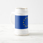 Vlag van de Europese Unie Bierpul (Voorkant links)