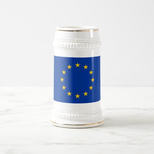 Vlag van de Europese Unie Bierpul (Center)