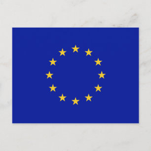 Vlag van de Europese Unie Briefkaart