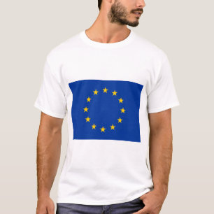 Vlag van de Europese Unie (EU) (Europa) T-shirt