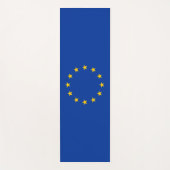 Vlag van de Europese Unie (EU) Yogamat (Voorkant)