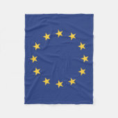 Vlag van de Europese Unie Fleece Deken (Voorkant)