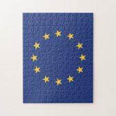 Vlag van de Europese Unie Legpuzzel (Verticaal)