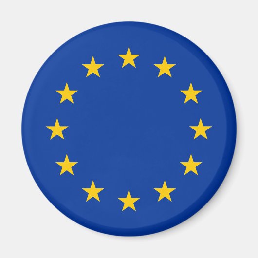 Vlag van de Europese Unie Magneet (Voorkant)